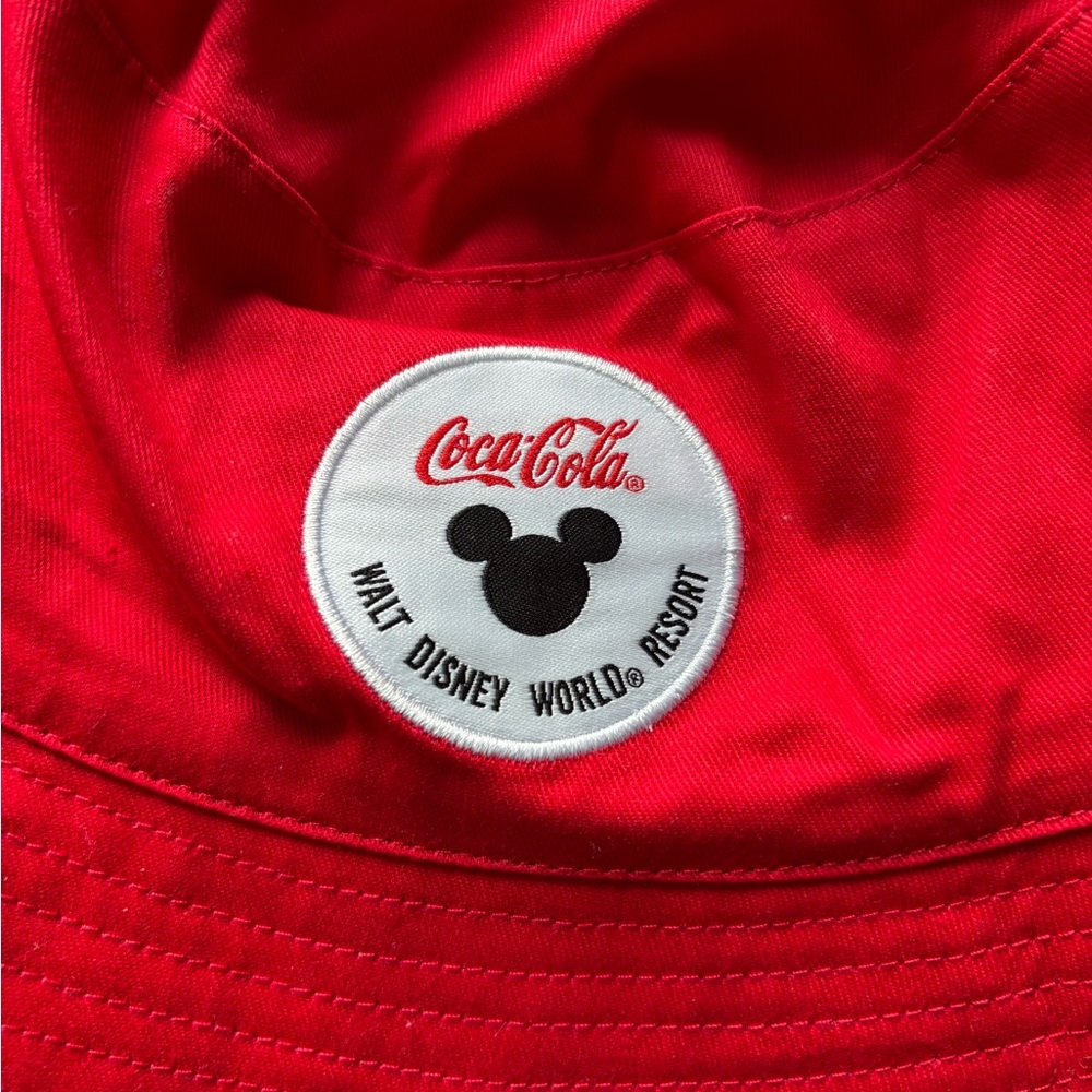 Walt Disney World Coca Cola Reversible Bucket Hat - Picture 3 of 5